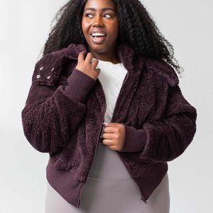 AMY FULL ZIP SHERPA